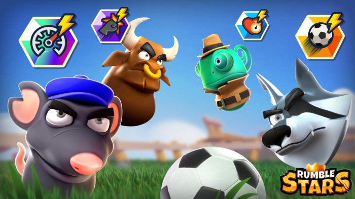 Rumble stars soccer launch global